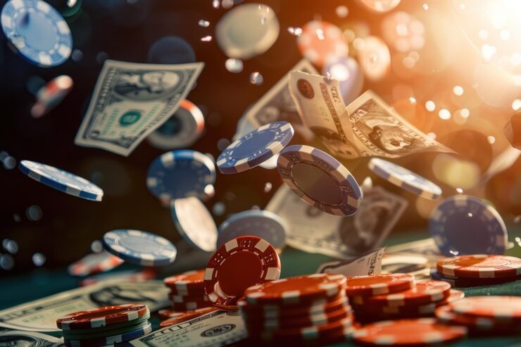 slotjitu live dealer studio showing blackjack table with multi-camera setup